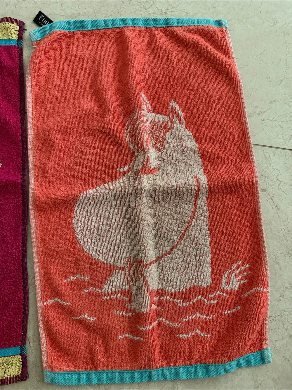 Moomin Finlayson Hand Towels with Moomin Characters (2)